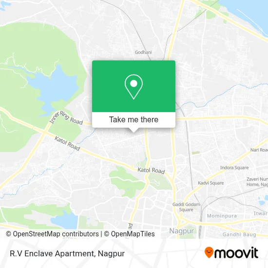 R.V Enclave Apartment map