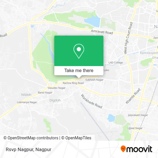 Rsvp Nagpur map