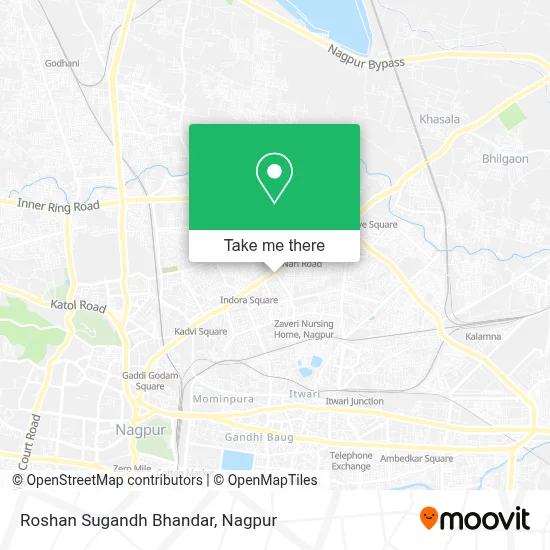 Roshan Sugandh Bhandar map