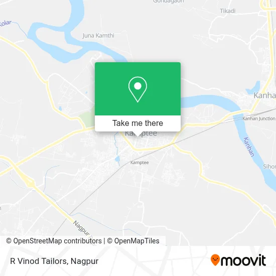 R Vinod Tailors map
