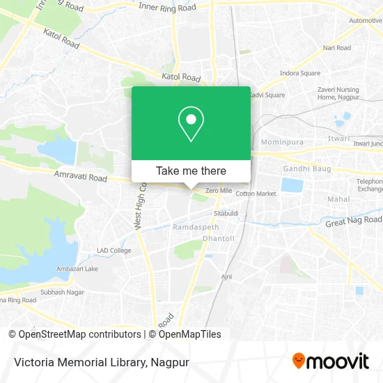 Victoria Memorial Library map