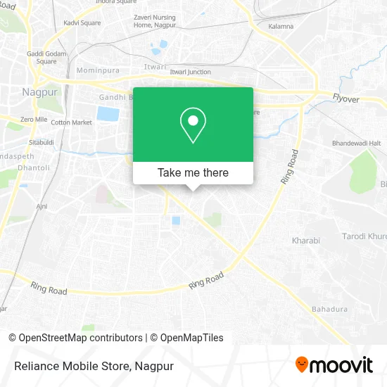 Reliance Mobile Store map