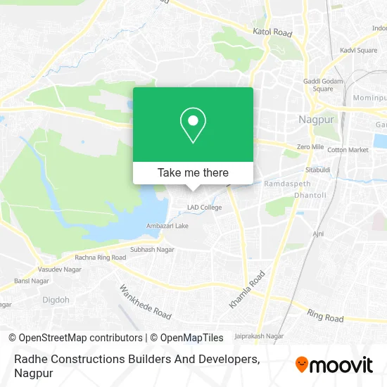 Radhe Constructions Builders And Developers map