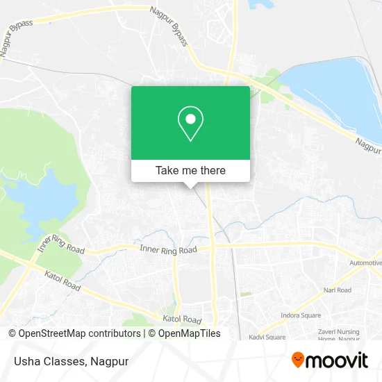 Usha Classes map