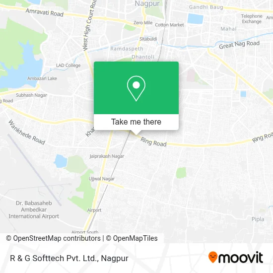 R & G Softtech Pvt. Ltd. map