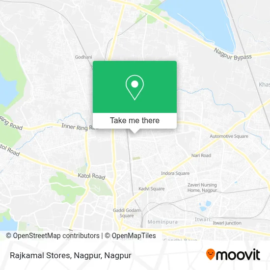 Rajkamal Stores, Nagpur map