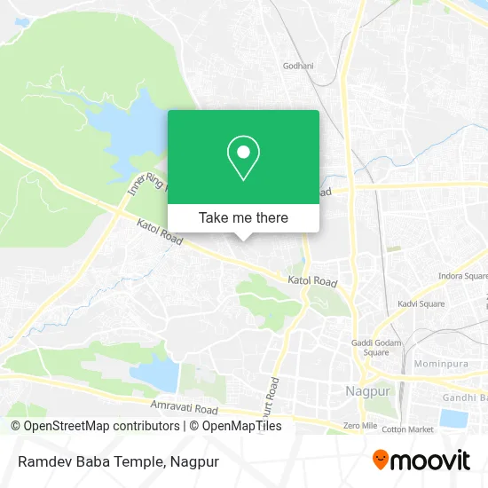Ramdev Baba Mandir map