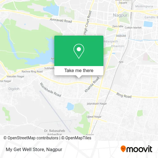 My Get Well Store map