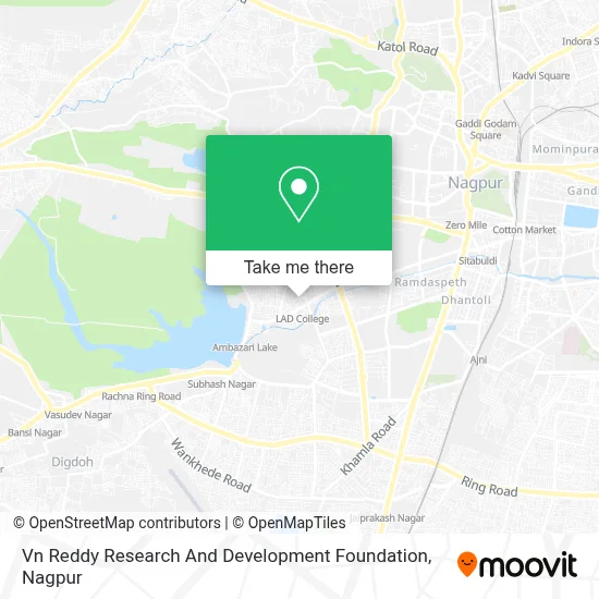 Vn Reddy Research And Development Foundation map
