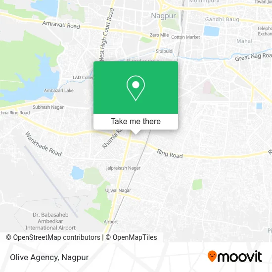 Olive Agency map