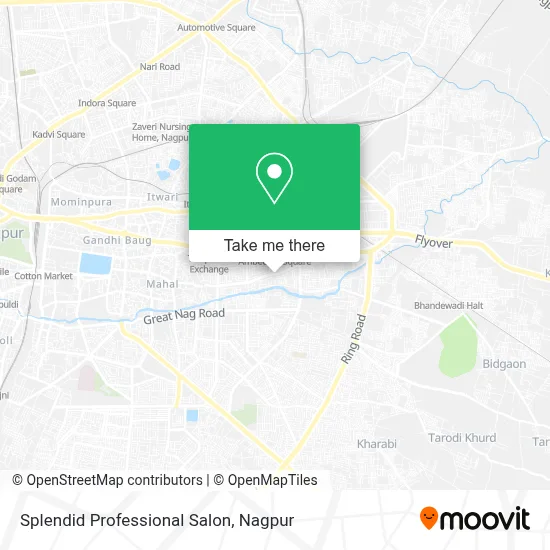 Splendid Professional Salon map