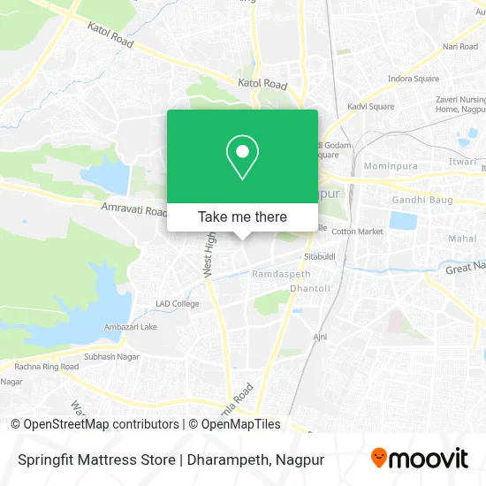 Springfit Mattress Store | Dharampeth map