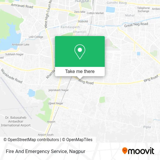 Fire And Emergency Service map