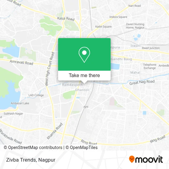 Zivba Trends map