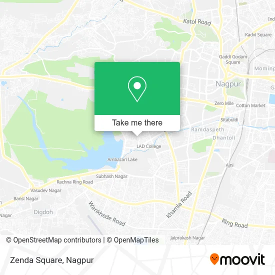 Zenda Chowk map