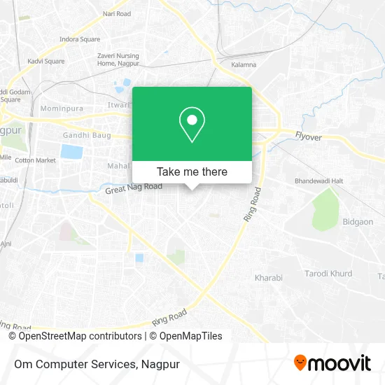 Om Computer Services map
