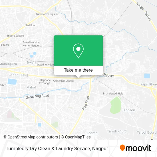 Tumbledry Dry Clean & Laundry Service map