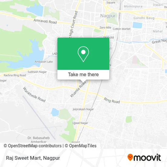 Raj Sweet Mart map