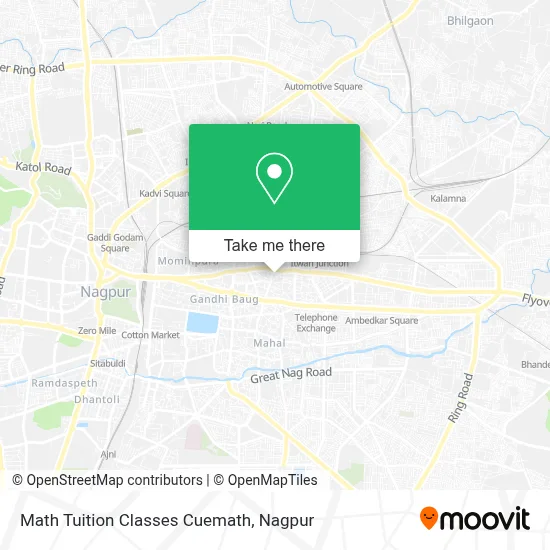 Math Tuition Classes Cuemath map
