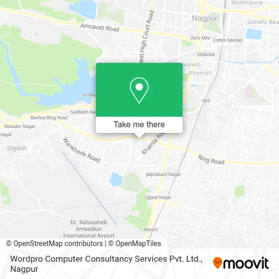 Wordpro Computer Consultancy Services Pvt. Ltd. map