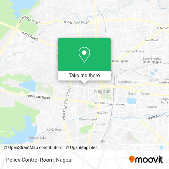 Police Control Room map