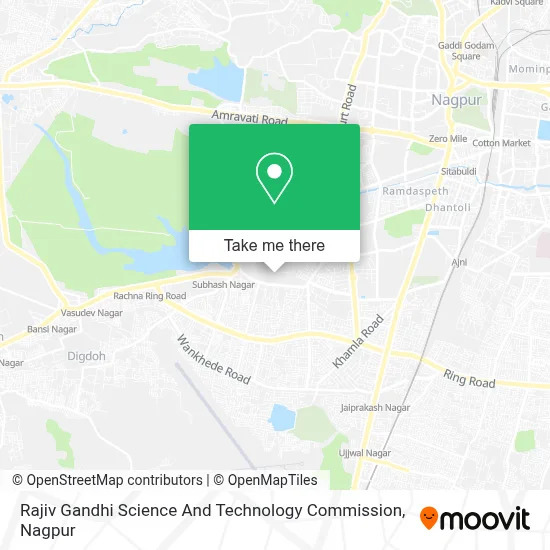 Rajiv Gandhi Science And Technology Commission map