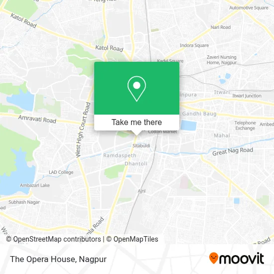 The Opera House map