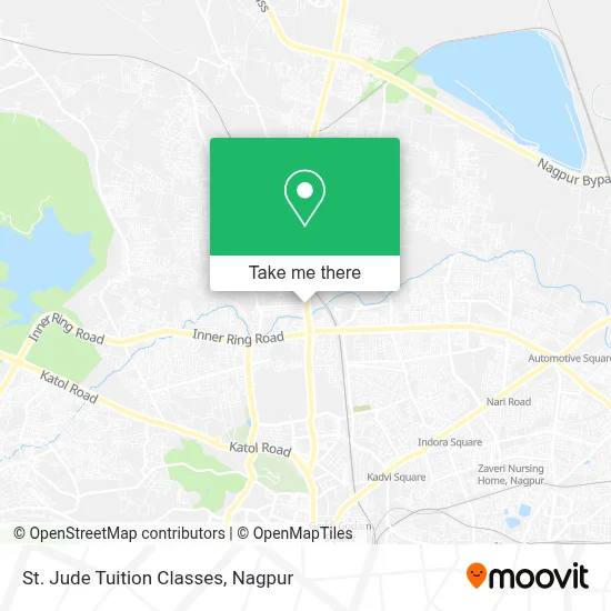 St. Jude Tuition Classes map