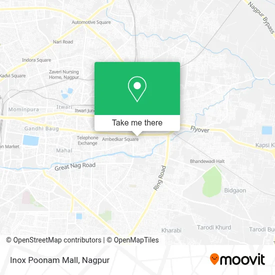 Inox Poonam Mall map