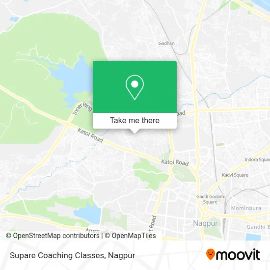 Supare Coaching Classes map