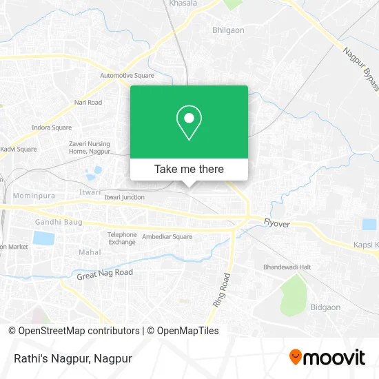 Rathi's Nagpur map