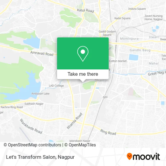 Let's Transform Salon map
