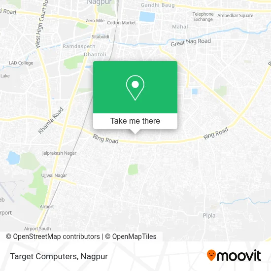 Target Computers map