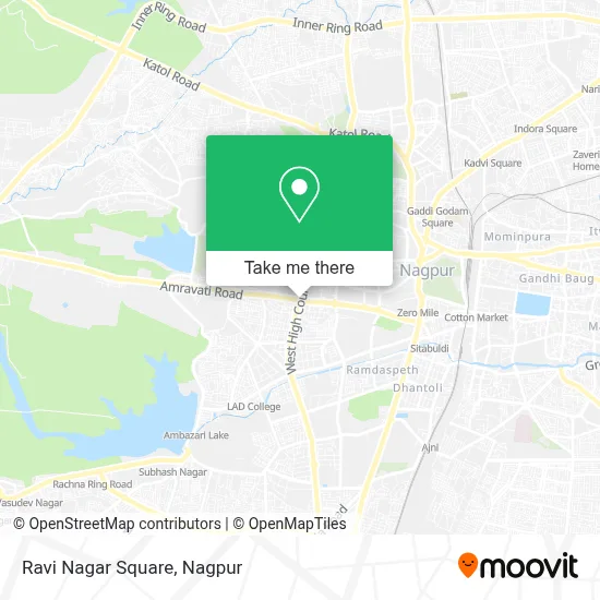 Ravi Nagar Square map