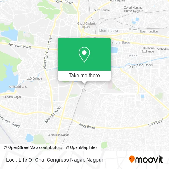 Loc : Life Of Chai Congress Nagar map
