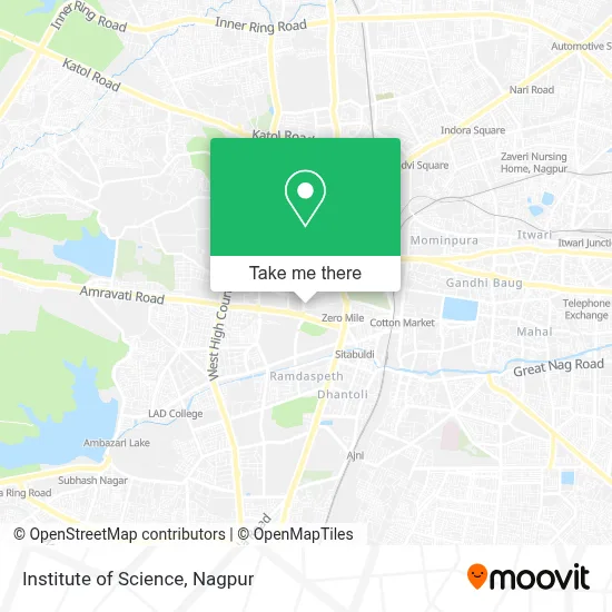 Institute Of Science map