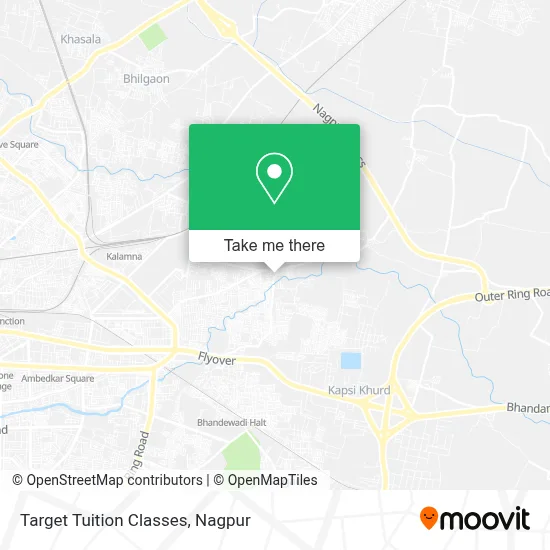 Target Tuition Classes map