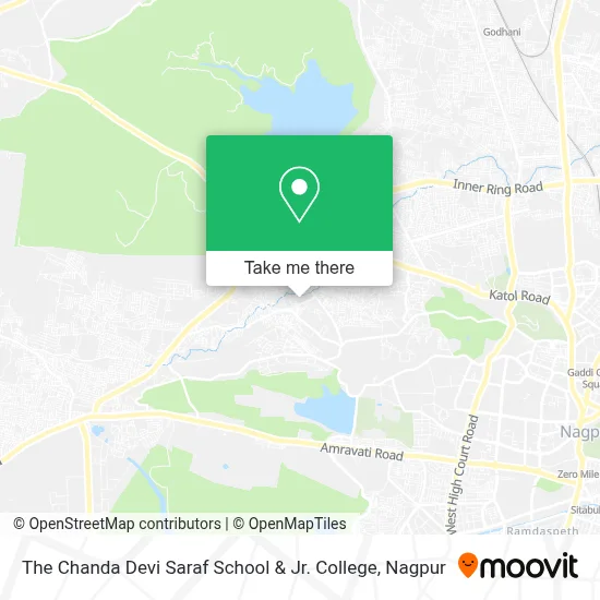 The Chanda Devi Saraf School & Jr. College map