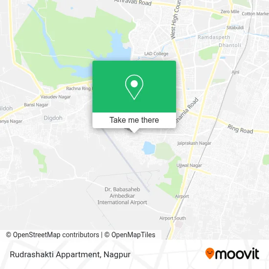 Rudrashakti Appartment map