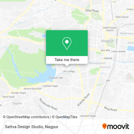 Sattva Design Studio map