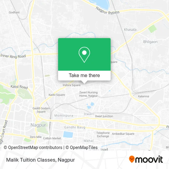 Malik Tuition Classes map