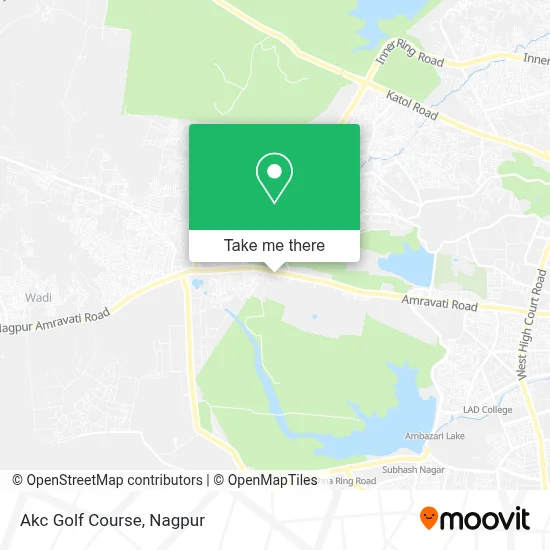 Akc Golf Course map