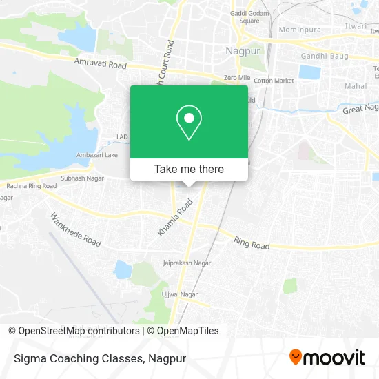 Sigma Coaching Classes map