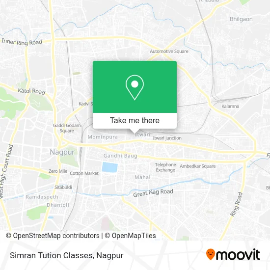 Simran Tution Classes map