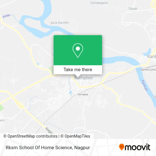 Rksm School Of Home Science map
