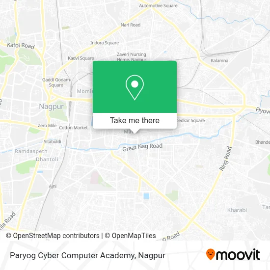 Paryog Cyber Computer Academy map
