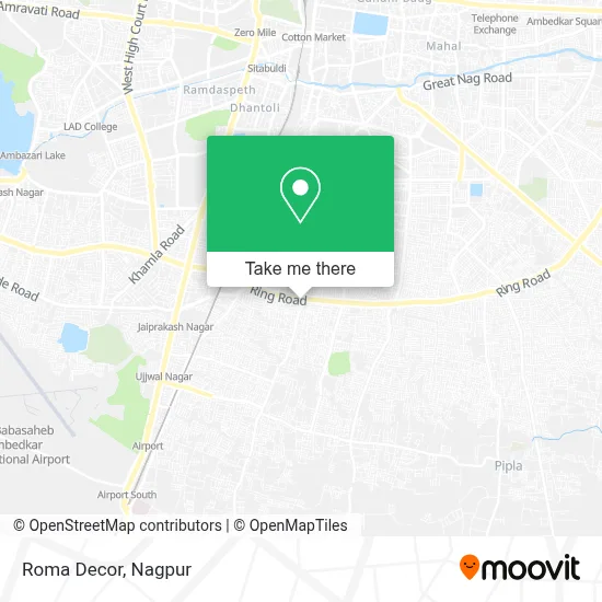 Roma Decor map