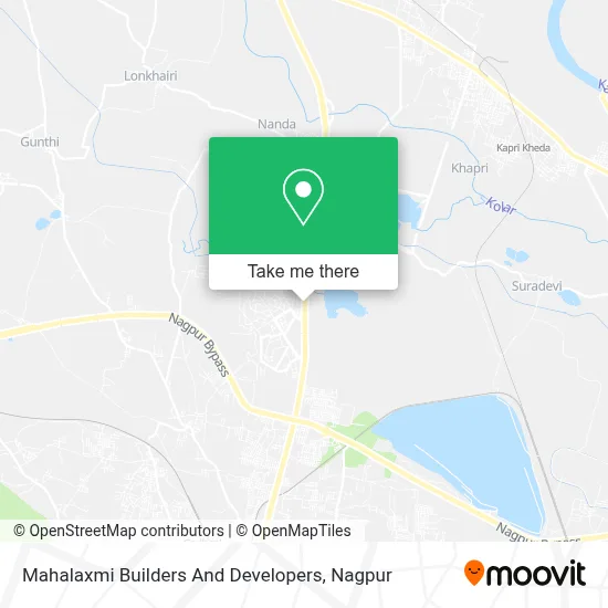 Mahalaxmi Builders And Developers map