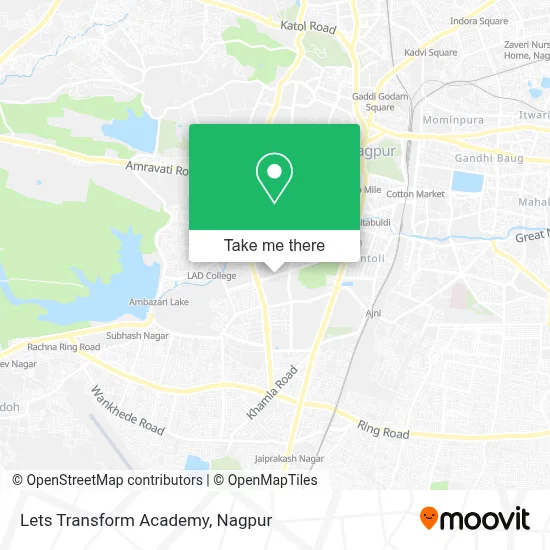 Lets Transform Academy map