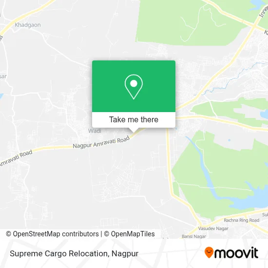 Supreme Cargo Relocation map